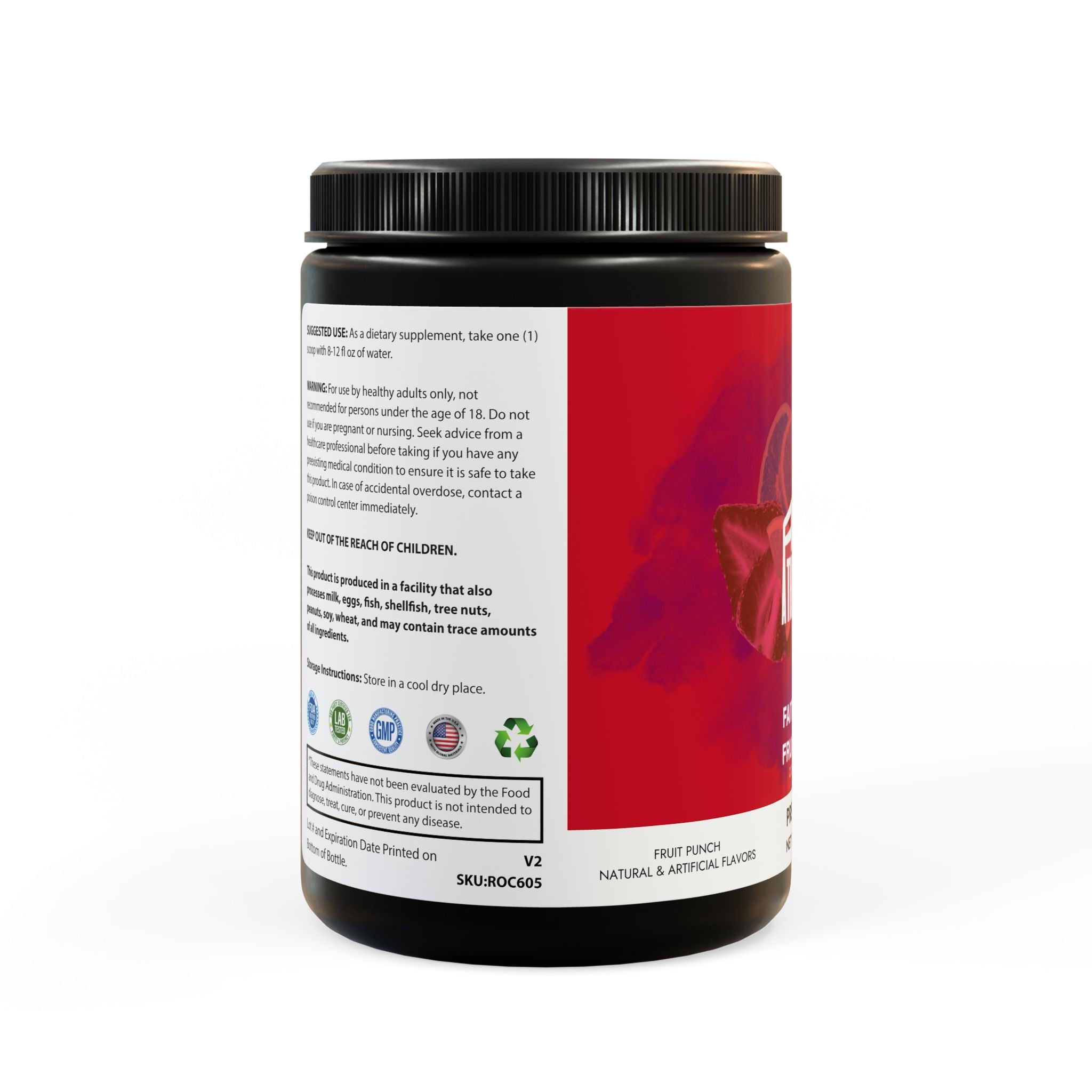 Faith-Bound Fruit Punch Pre-Workout