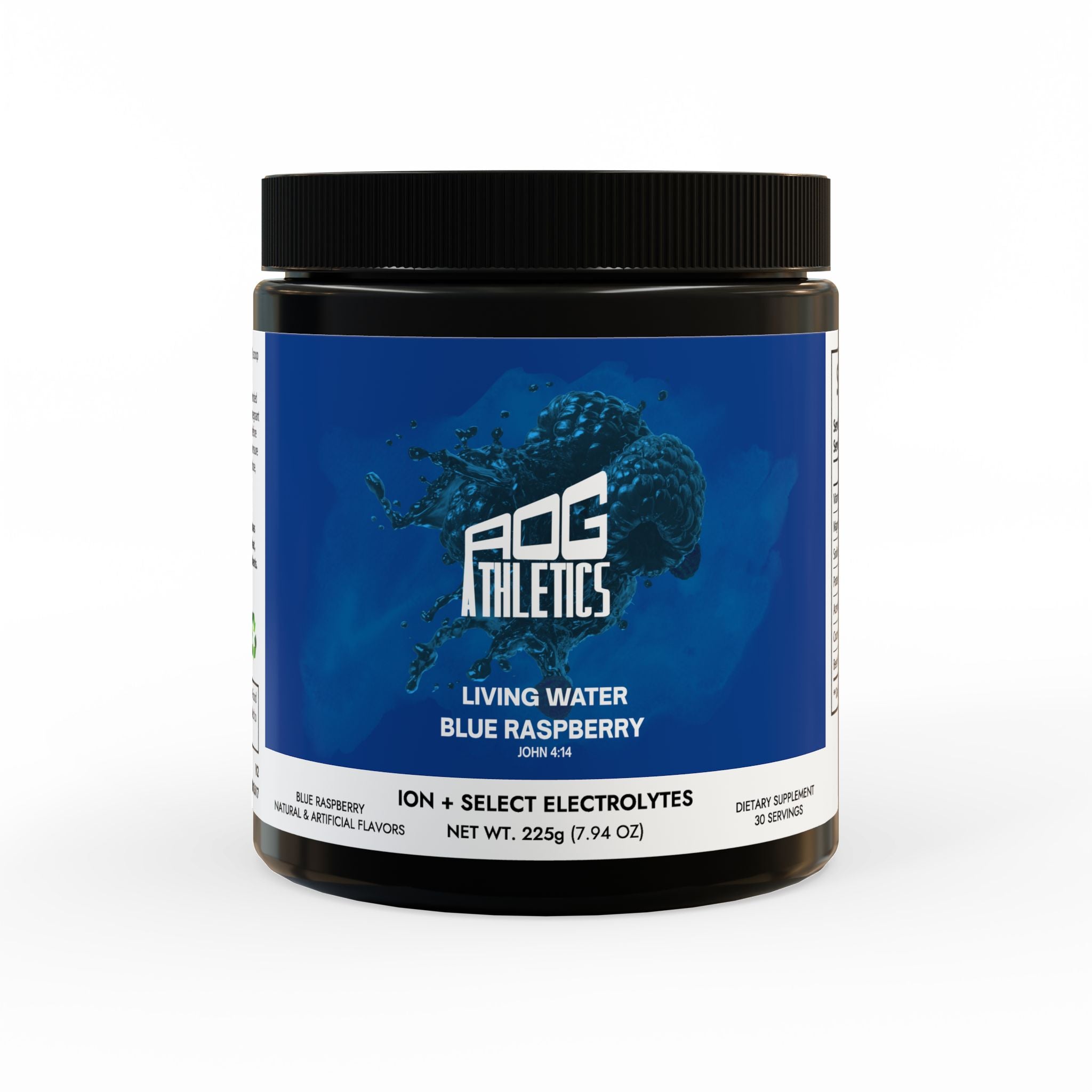 Living Water Blue Raspberry – ION+ Select Electrolyte Supplement